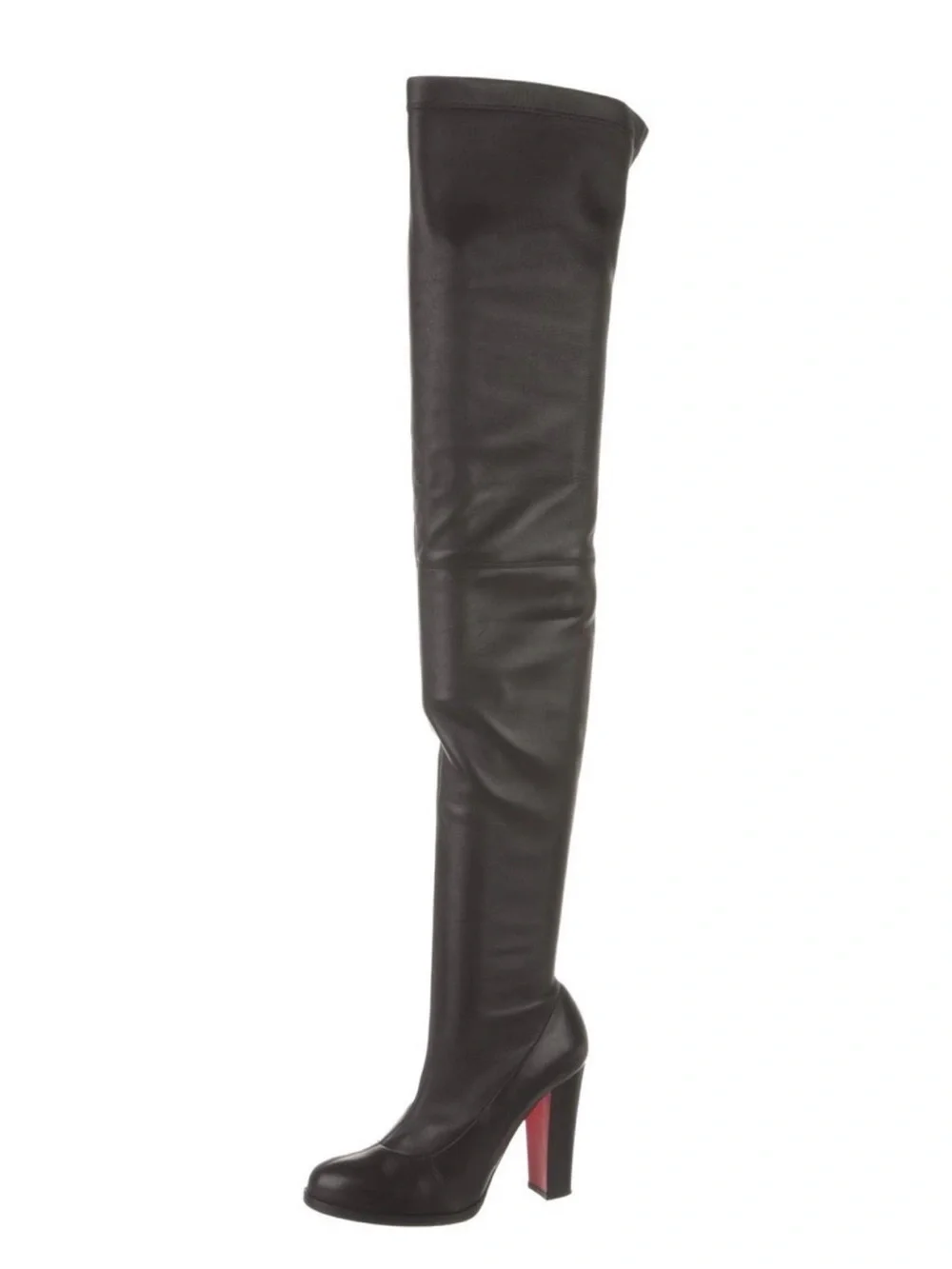 Christian Louboutin Verusch Over the knee leather boots RETAIL 2,995